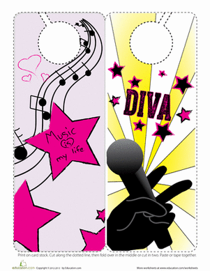 Diva Door Hanger