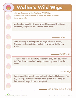 Story Math Problems