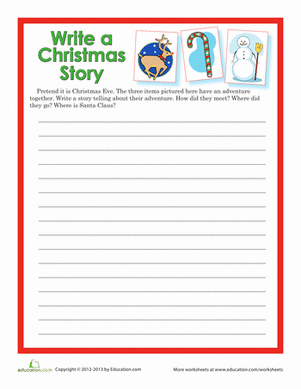 Writing a Christmas Story