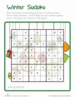 Winter Sudoku