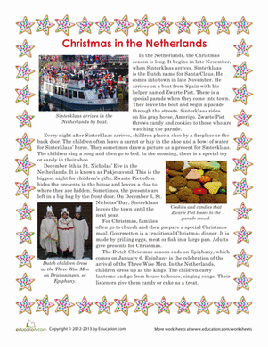 Christmas in the Netherlands