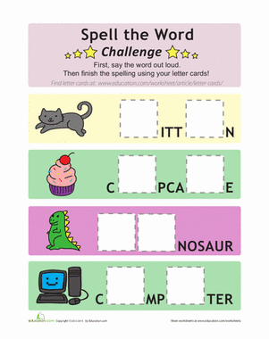 Spelling Challenge