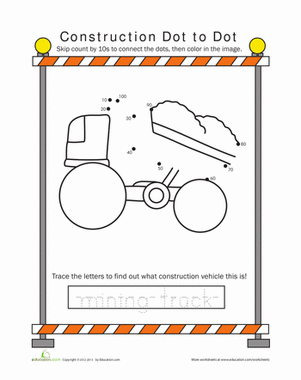 Mining Truck Dot-to-Dot