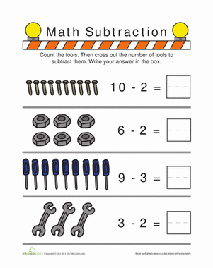 Construction Zone Subtraction 2