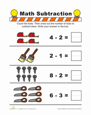 Construction Zone Subtraction 4