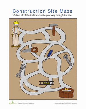 Construction Site Maze