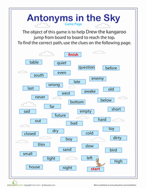 Antonyms Game