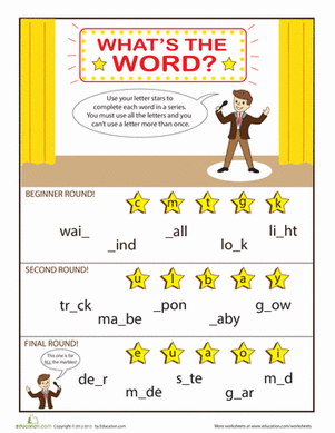 Missing Letters