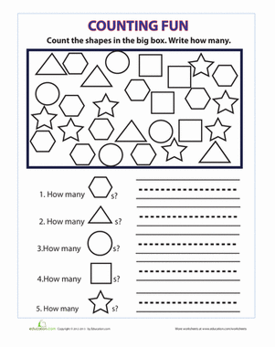 How Many Shapes?