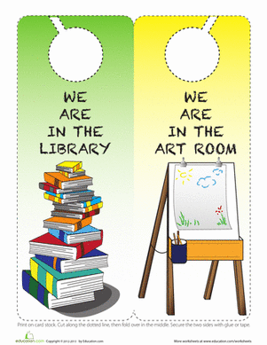 Teacher Door Hangers