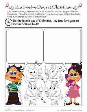 On the Fourth Day of Christmas