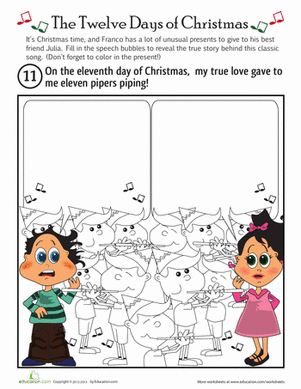 On the Eleventh Day of Christmas