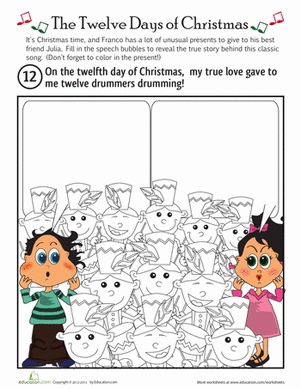 On the Twelfth Day of Christmas