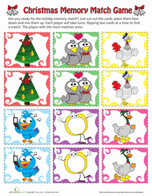 12 Days of Christmas Game by Tina Modugno