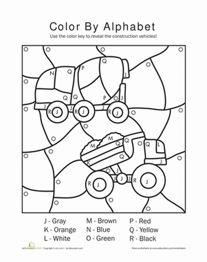 Color by Alphabet