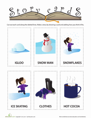 Winter Story Cards