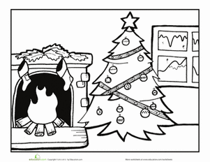 Christmas Tree Coloring