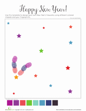 Fingerprint Fireworks