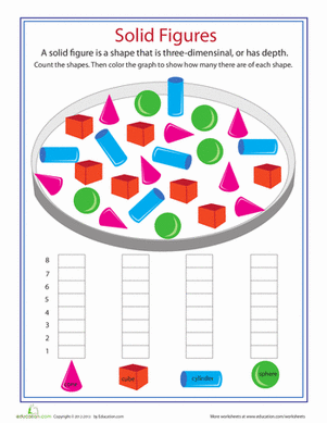 Shape Dimensions: Solid Figures