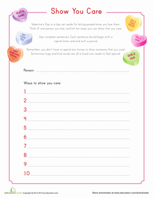Ways to Show You Care