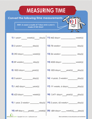 Measures of Time