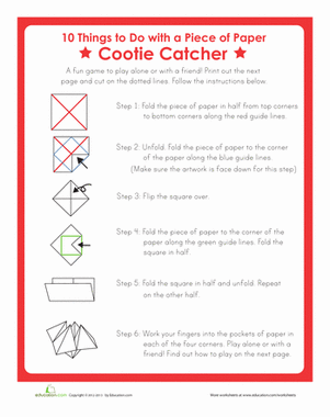 Cootie Catcher