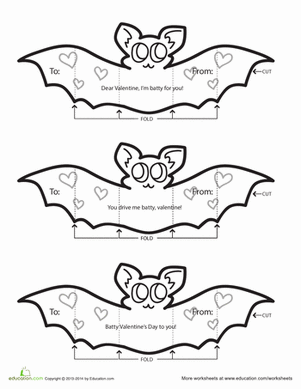Bat Valentines