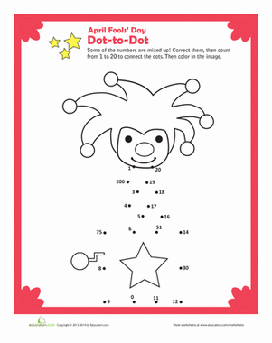 April Fools Dot to Dot