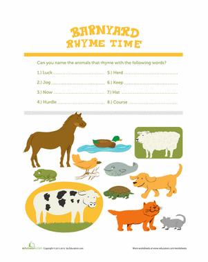 Animal Rhymes