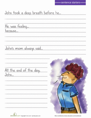 Sentence Starter