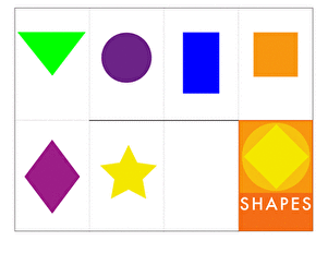 Shapes Mini Book