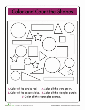 Super Shapes: Count and Graph