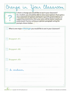 Changes in the Classroom