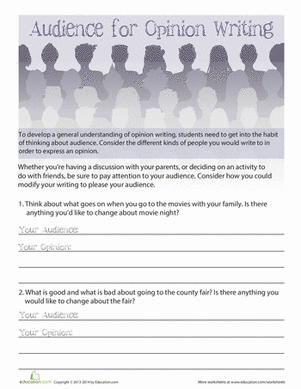 Writing for an Audience