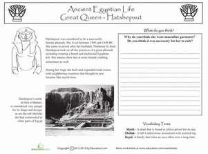 Ancient Egypt: Queen Hatshepsut