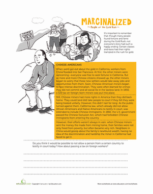 Marginalized People of the Gold Rush