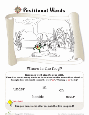 Prepositions for Kids