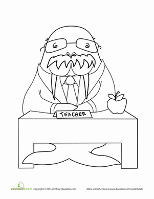 Walrus Coloring Page