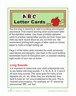 Letter Cards