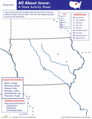Iowa Geography
