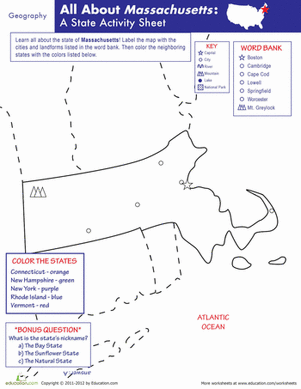 Massachusetts Geography