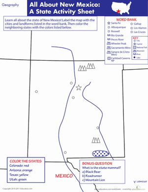 New Mexico Geography