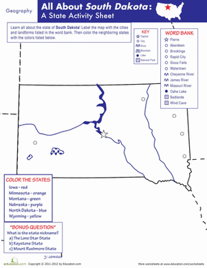 South Dakota Geography