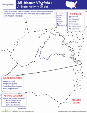 Virginia Geography