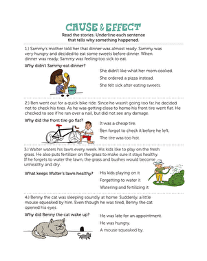 Cause and Effect for Kids