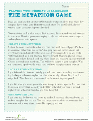 Metaphor Game