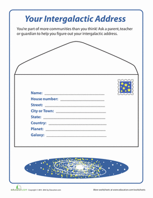 Intergalactic Address