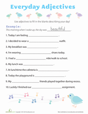 Everyday Adjectives