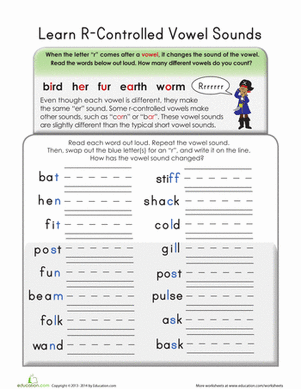 R-Controlled Vowels