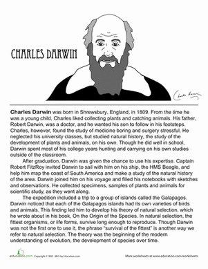 Charles Darwin Biography